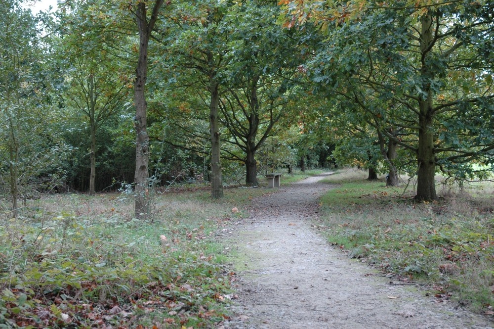 Part of the Hadlow Trail around Hadlow Village Kent