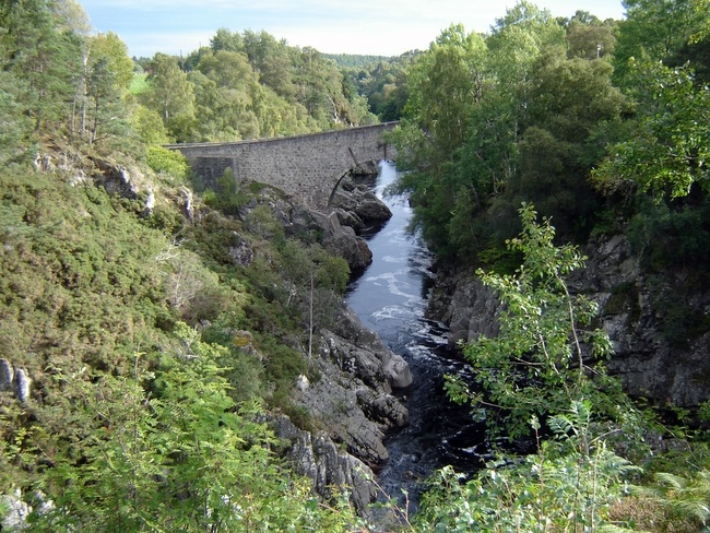 Photograph of Dulsie Bridge (near Cawdor)