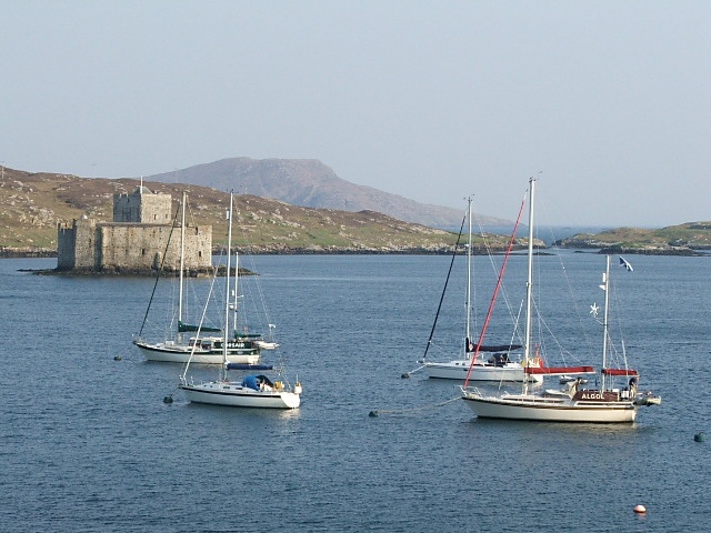 Photograph of Castle Kismul in Castlebay