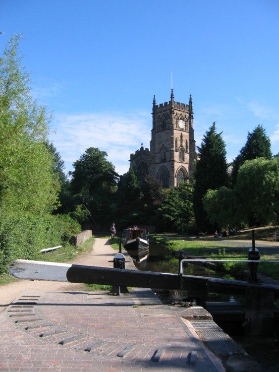 Kidderminster parish church. August 2006.