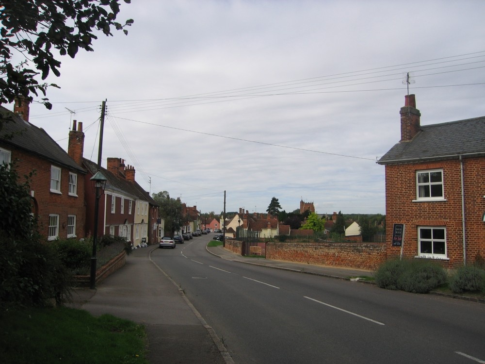 Photograph of Castle Hedingham village, Essex
