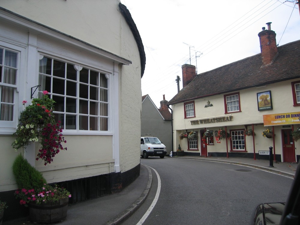 Photograph of Castle Hedingham village