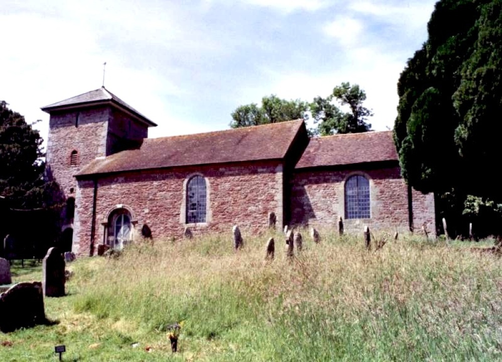 Acton Beauchamp church, Herefordshire