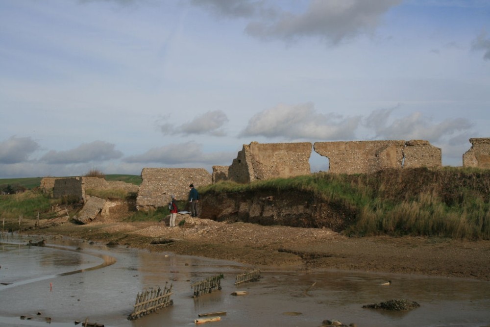 Photograph of Remains of Tidemills village at Bishopstone, Newhaven