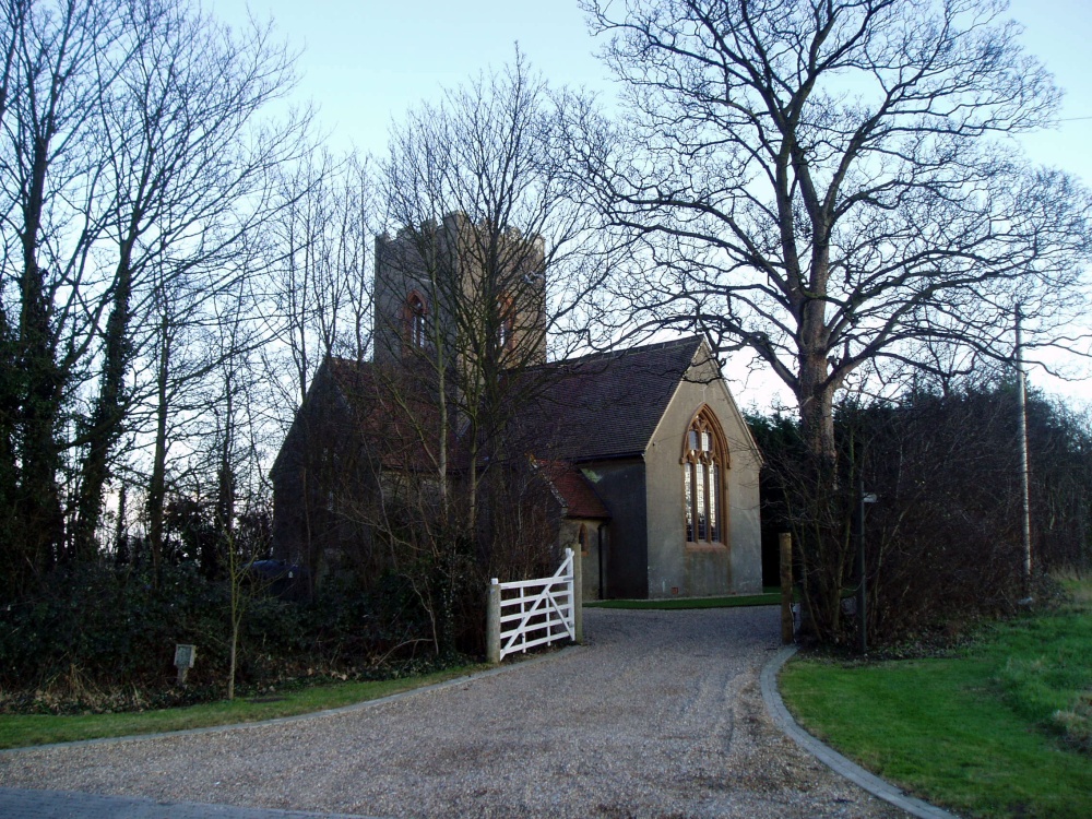 Former 19th Century church now converted in to a house, Foster Street, Harlow Common, Essex.