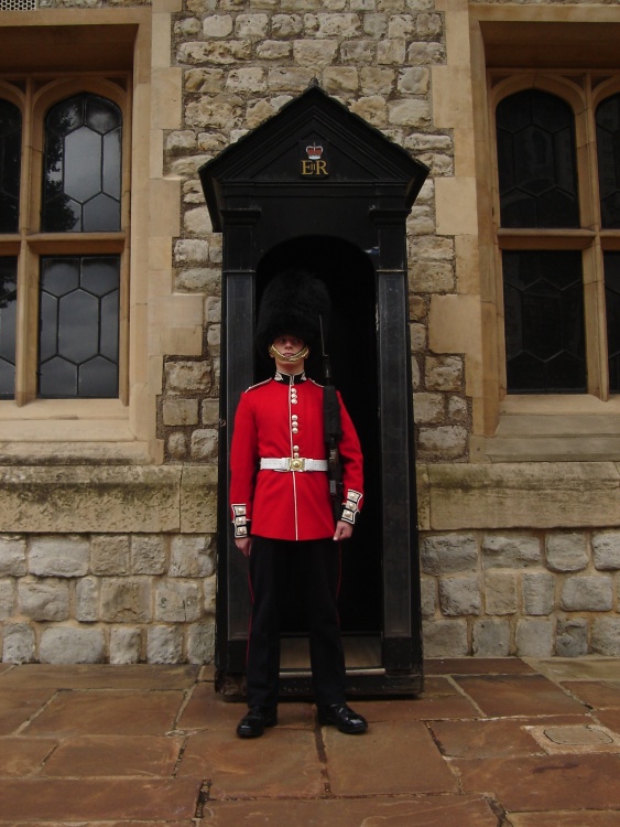 A soldier of the Scots Guards, Tower of London