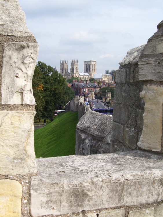 York Minster from City Walls, York