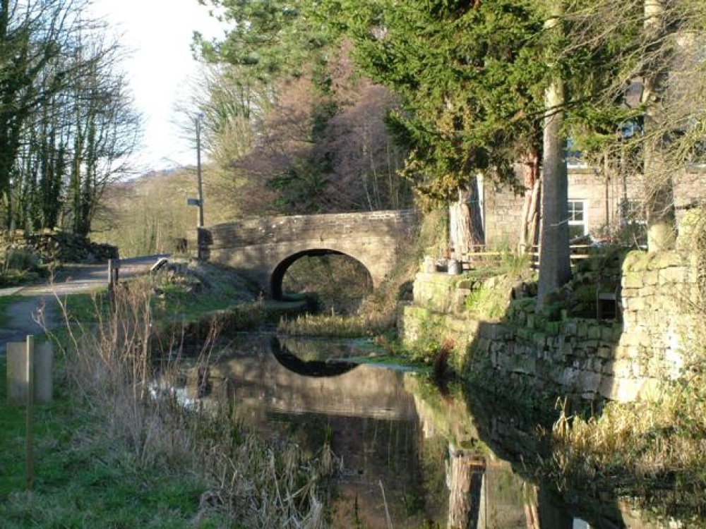 Photograph of Cromford Canal, Whatstandwell, Derbyshire