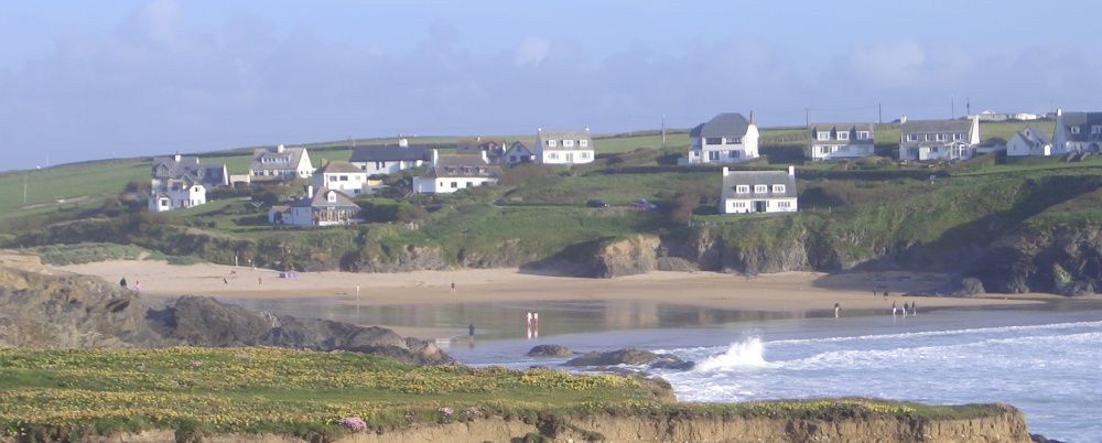 Treyarnon Bay, near Padstow, Cornwall.