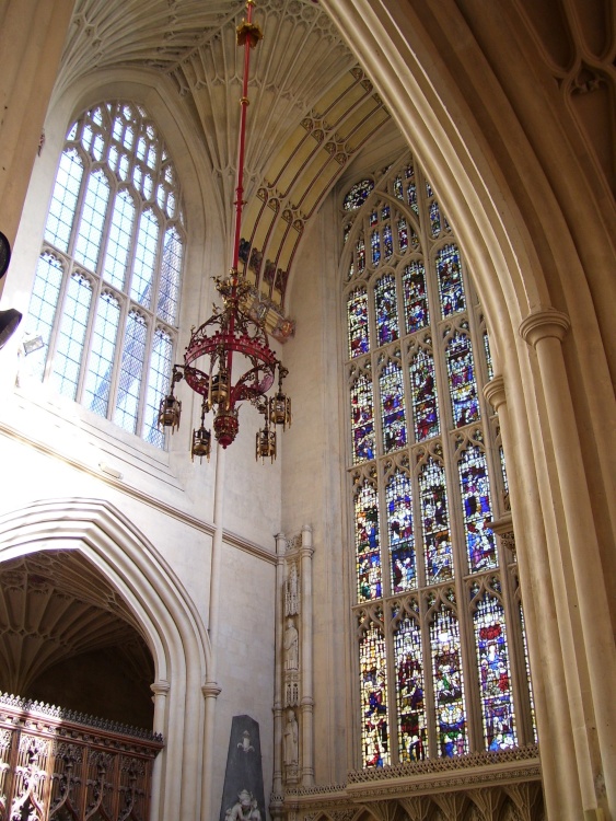 Bath Abbey, Bath, Somerset.