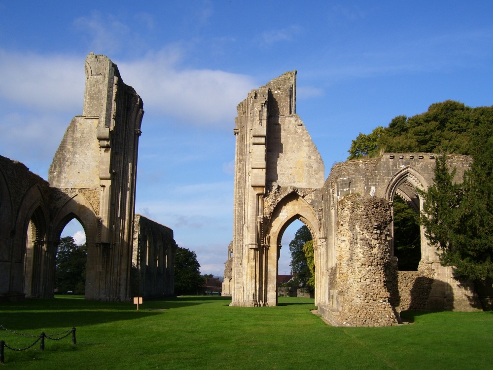 Glastonbury Abbey, Somerset.