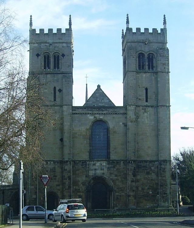 Worksop Priory Church. This is high church