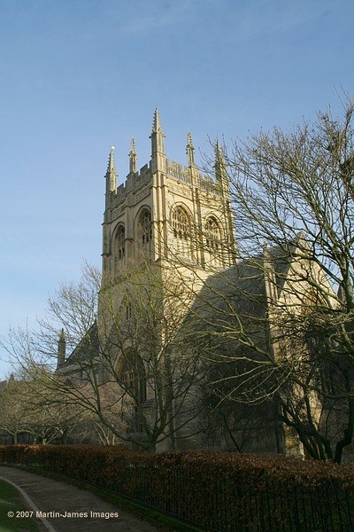 Merton College tower Oxford, mind out for when the bell goes! It's VERY LOUD.