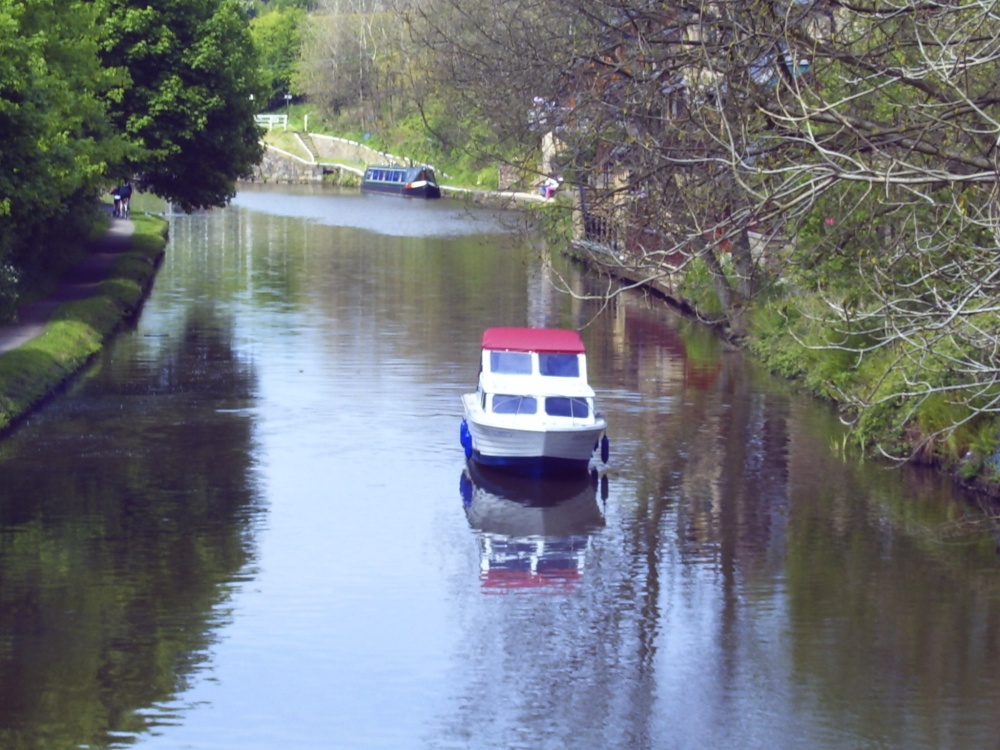 Leeds and Liverpool canal at Adlington, Lancashire