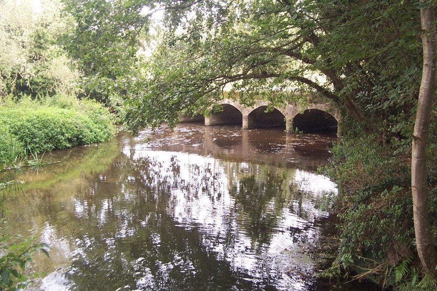 The old bridge at Burcombe, Wiltshire, 2005.