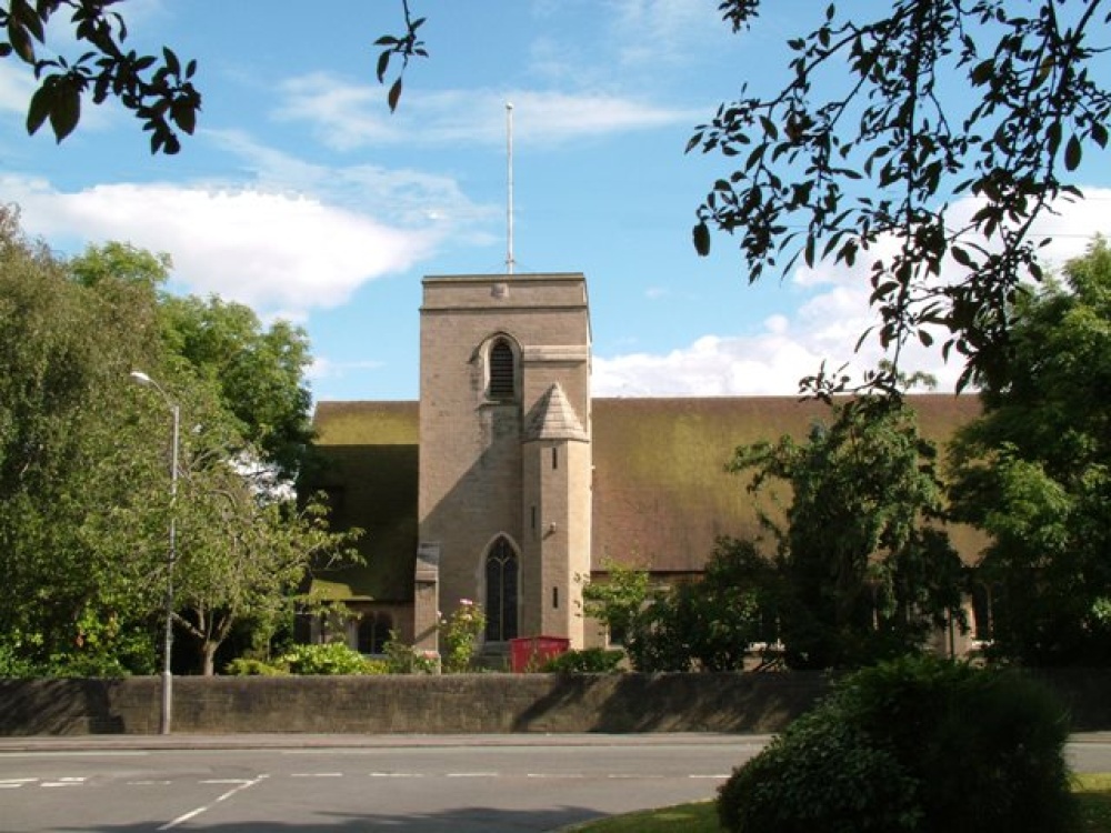 Photograph of St. Edmunds Church, Shelton Lock, Derbyshire.