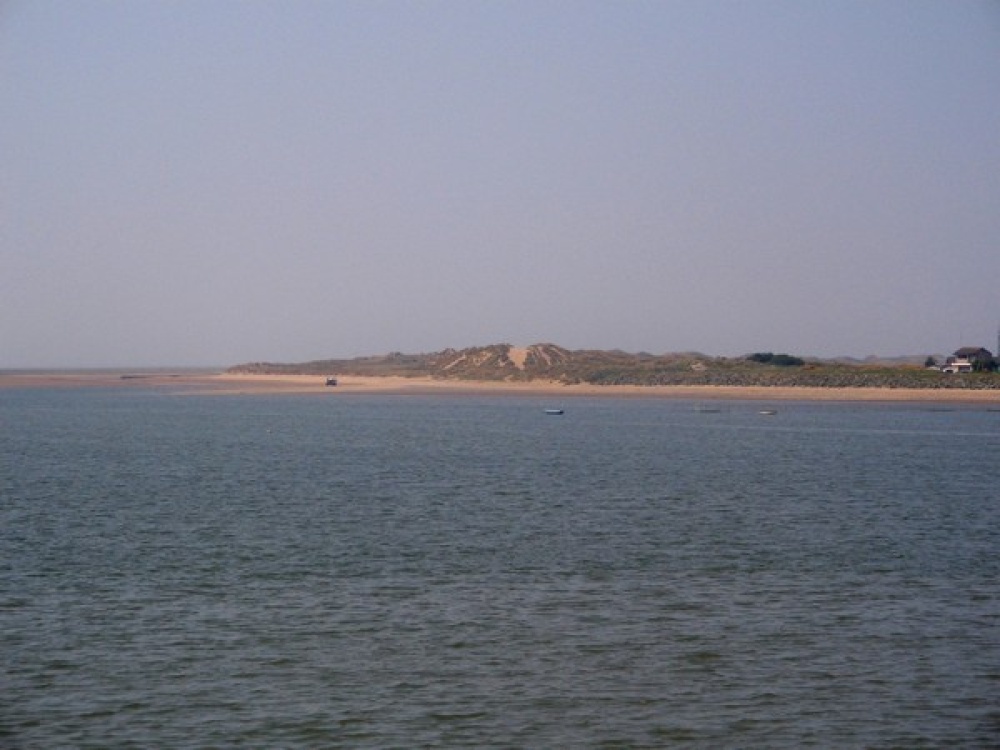 Haverigg sand dunes from the blocks, Millom, Cumbria