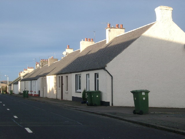 Bin collection day on my street (Pitfairn Road, Fishcross, Scotland, Clackmannanshire.