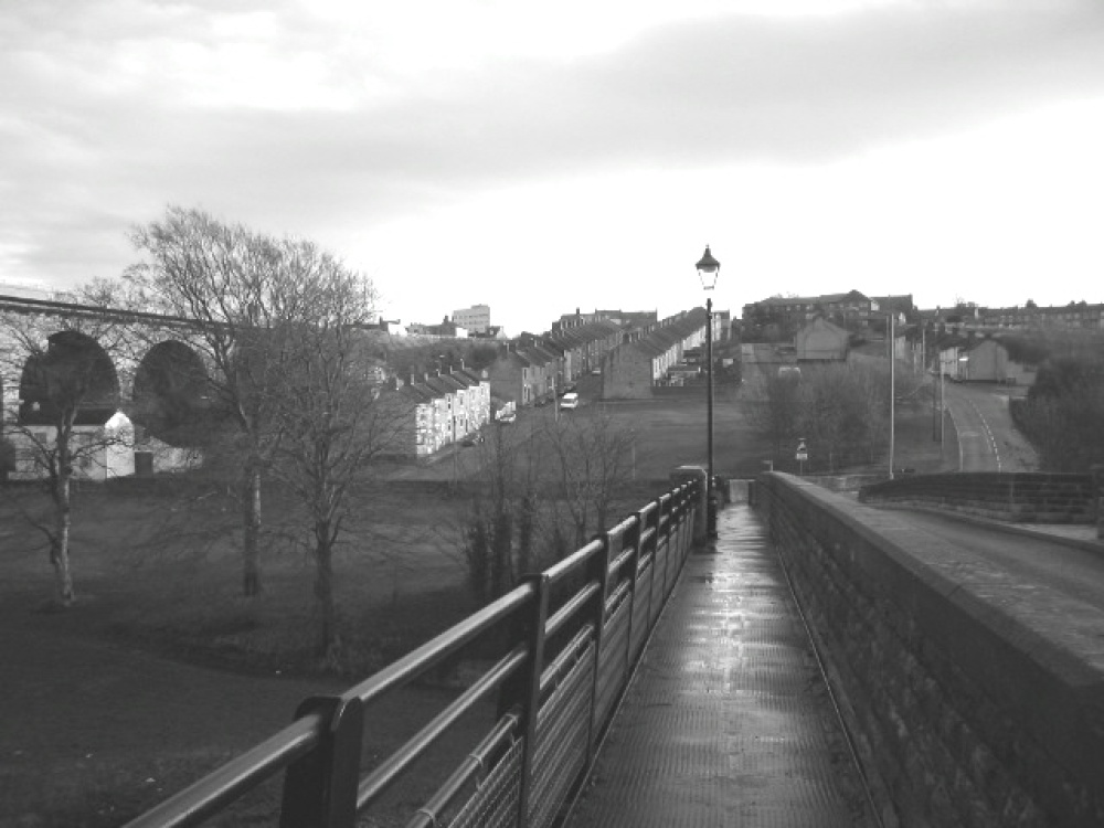 14th century bridge over the river Wear, Bishop Auckland, County Durham