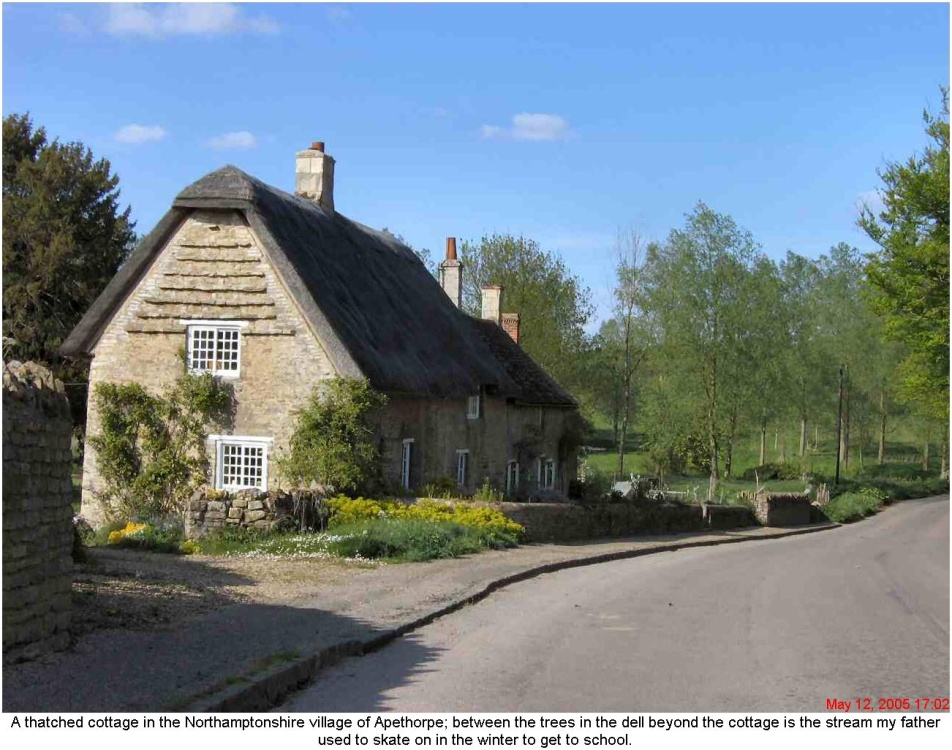 Apethorpe, Northamptonshire, one May day in 2005