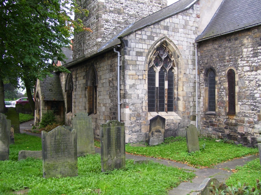 Churchyard in York, North Yorkshire