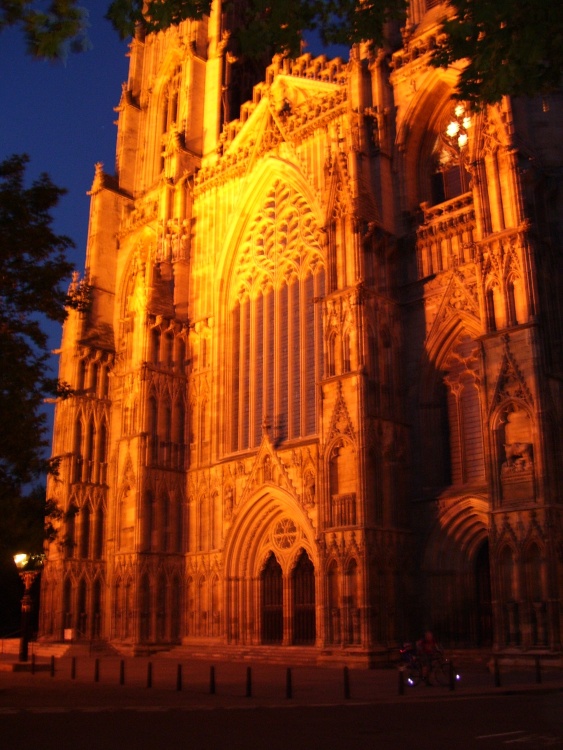 York Minster at night, York