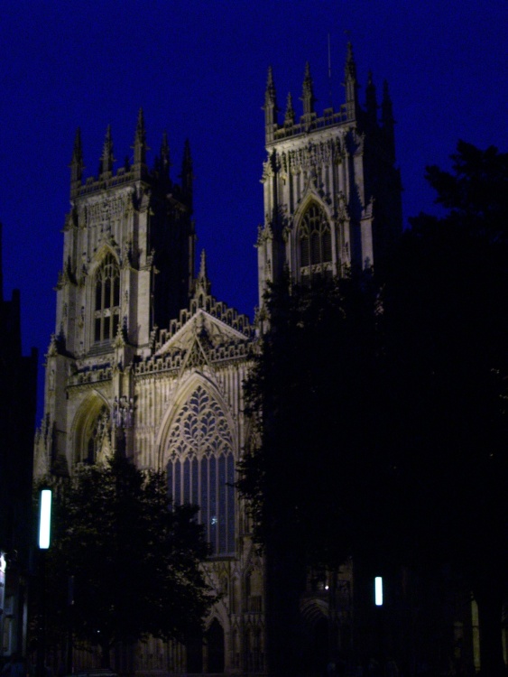 York Minster at night, York