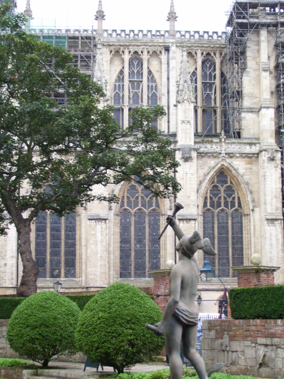 York Minster from the Treasurer's House, York, North Yorkshire