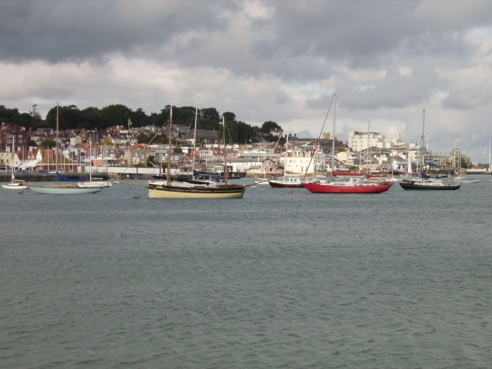 Photograph of Cowes Harbour, Cowes, Isle of Wight