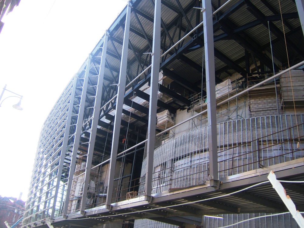 New Theatre - under construction, Rutland Street, Leicester, Leicestershire