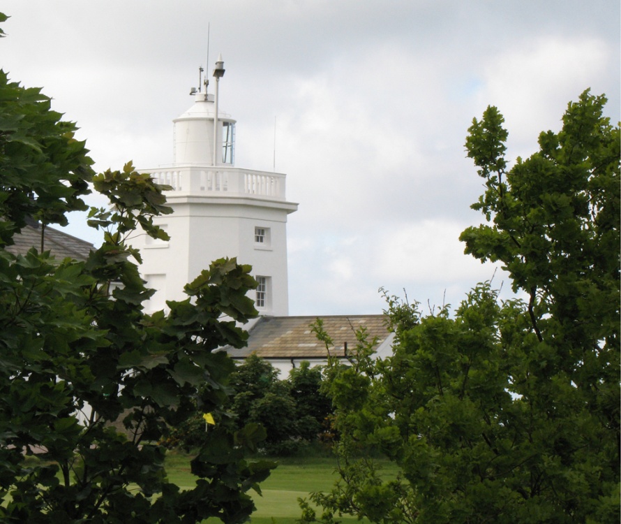 Cromer Lighthouse taken from 15th tee of Royal Cromer Golf Course, Cromer, Norfolk