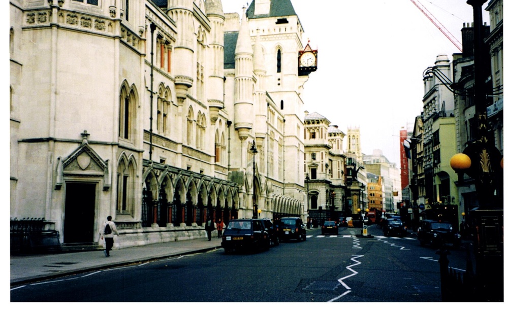 Royal Courts of Justice, Fleet Street, London