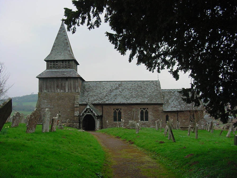 Photograph of The church of Saint John the Baptist, Orcop, Herefordshire