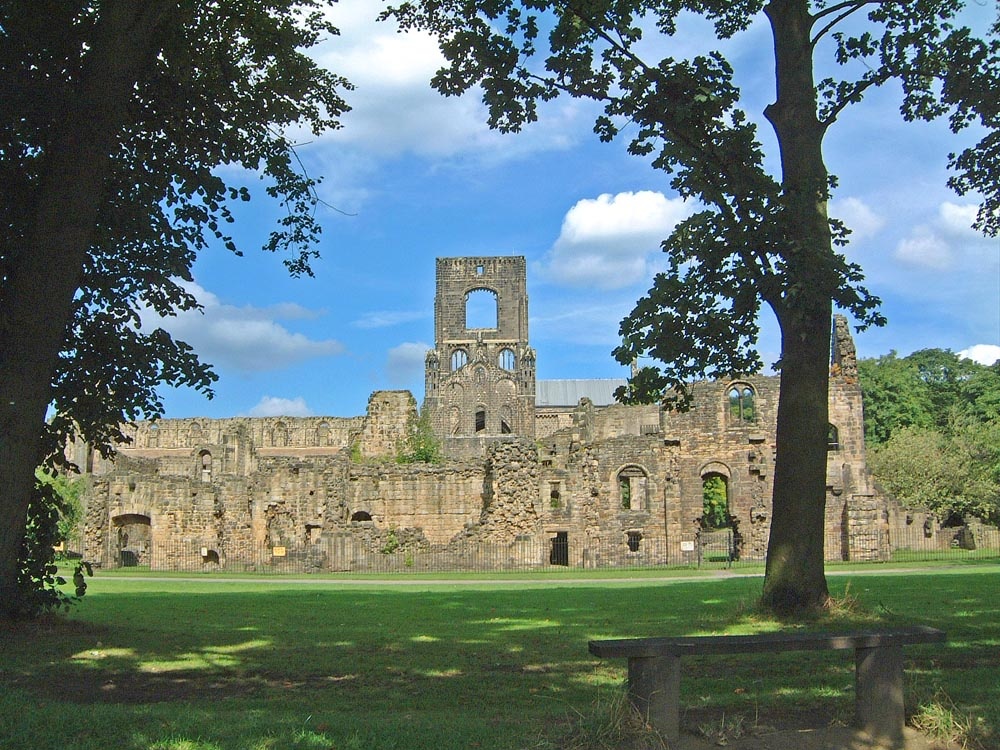 Kirkstall Abbey near Leeds, West Yorkshire photo by Rob Mclean