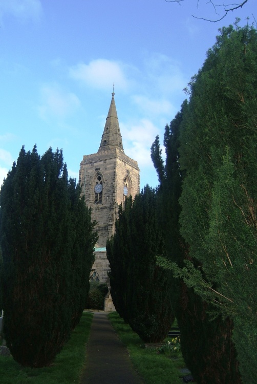 St Marys Church, Humberstone village, Leicestershire