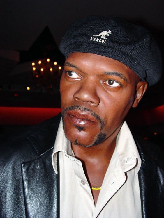 Madame Tussuads Wax Museum, Samuel Jackson.