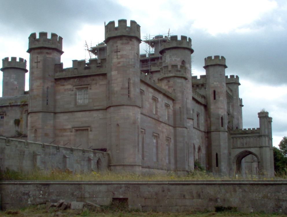 A great closeup of Lowther Castle, Cumbria.