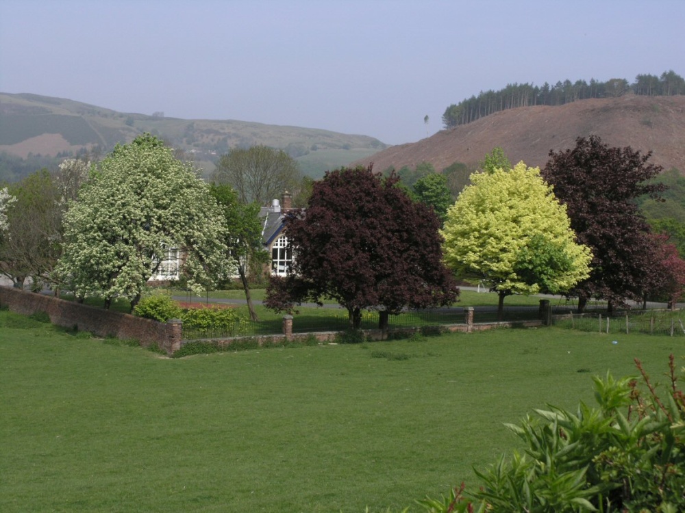 Photograph of The school, Glyndyfrdwy