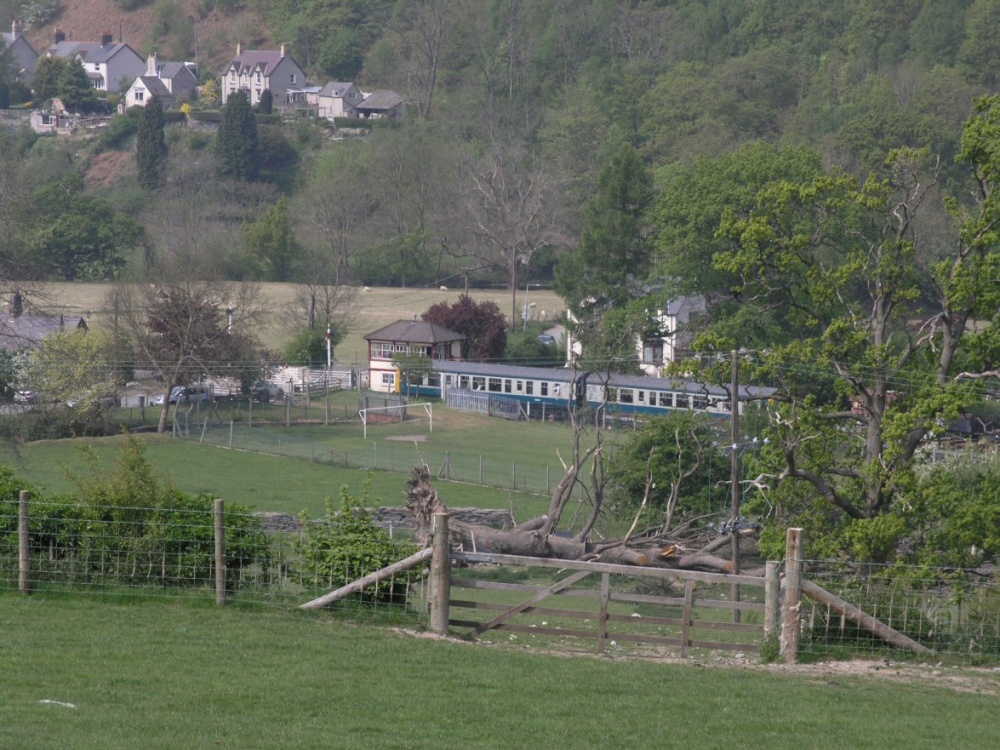 Photograph of Glyndyfrdwy signal box, Denbighshire