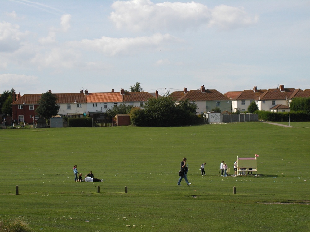 Aylesham. The field next to Aylesham Station.