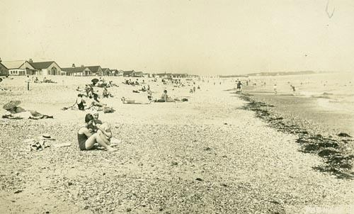 Photograph of East Beach c 1950. Pagham, West Sussex