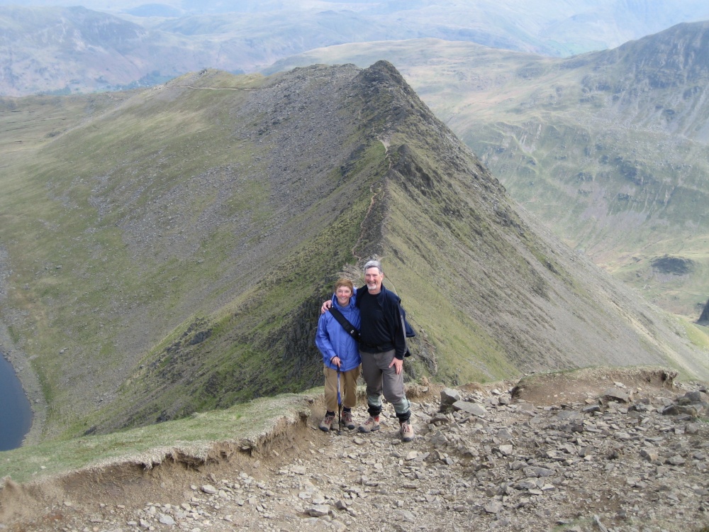 Conquering Helvellyn! Cumbria