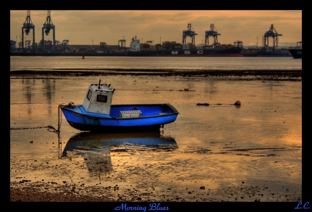 Morning Blues, Harwich, Essex