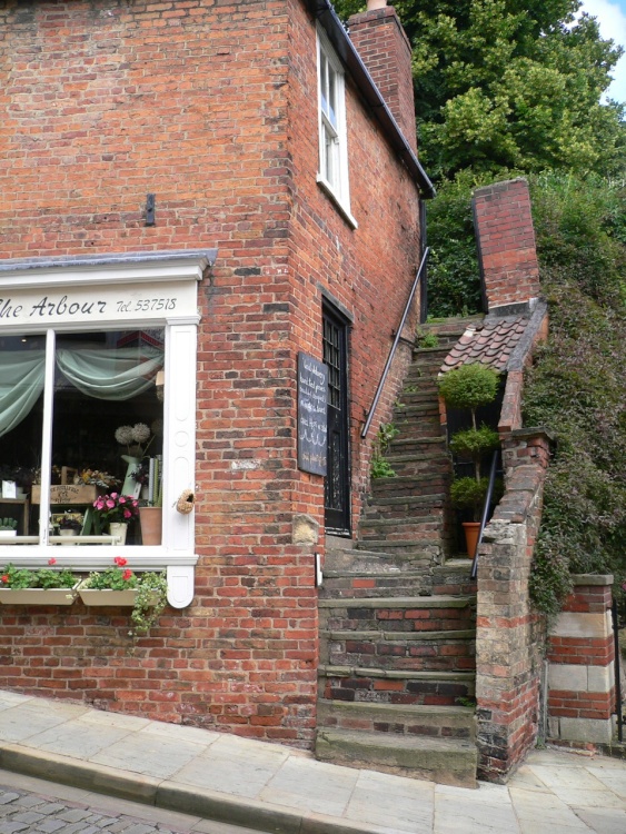 House near Lincoln Cathedral