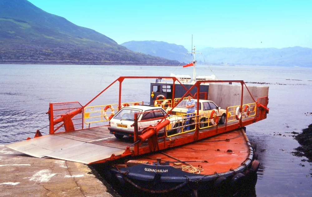 The Glenelg Ferry, Kylerhea, Scotland