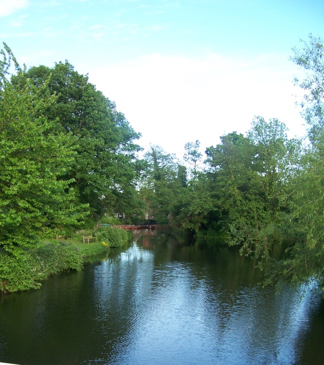 From the bridge at Flatford Mill