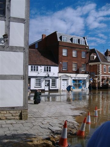 Tewkesbury floods July 2007