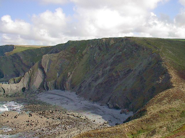 Morwenstow beach, Cornwall