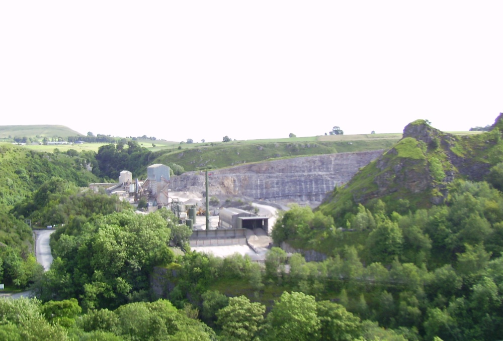 Topley Pike  Quarry looking from Wye Dale