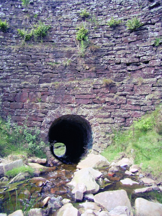 Mountain spring outlet on Snake Pass